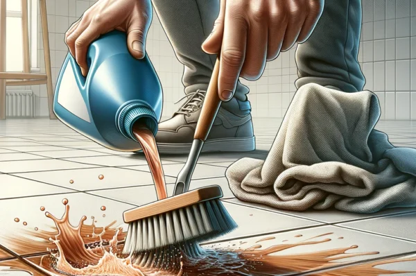 How To Remove Wood Stain From Tile Floor