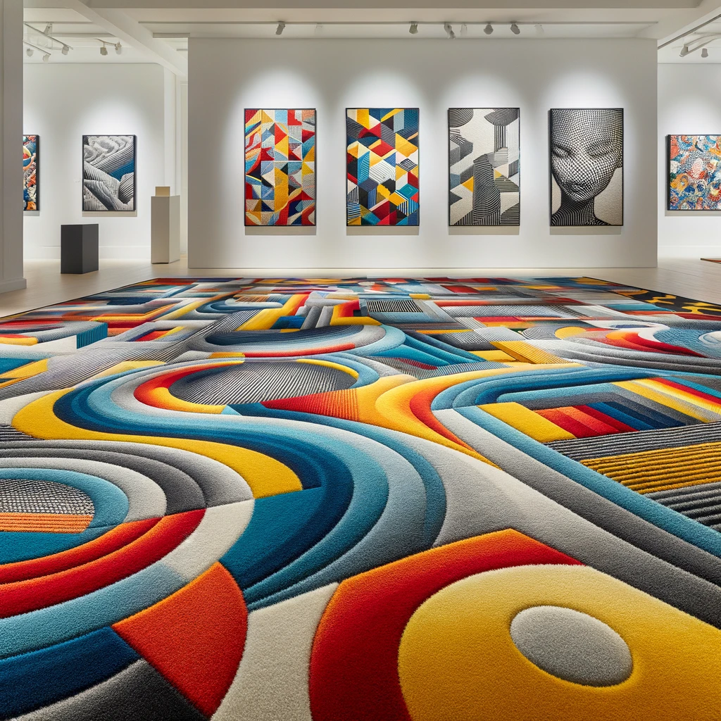 Types of Carpet Tiles 7 Patterned Carpet Tiles