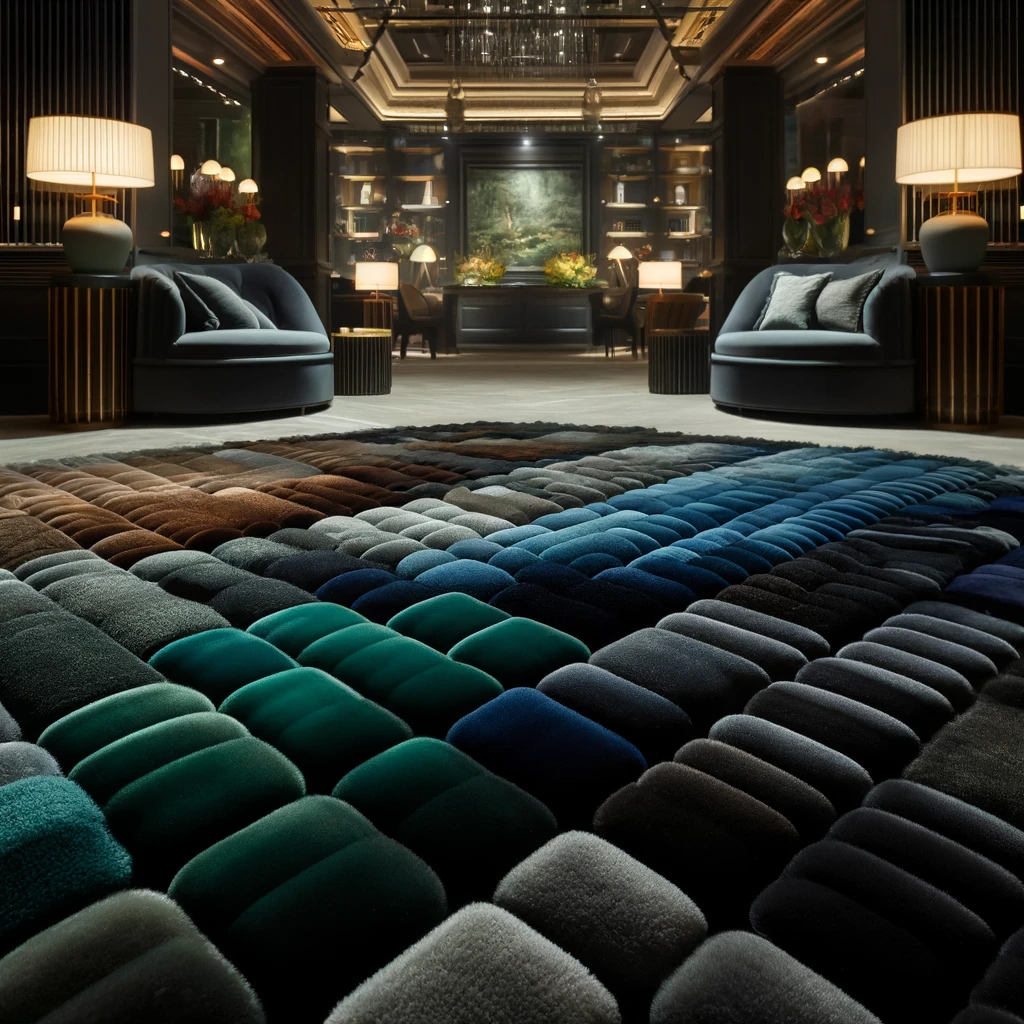 Types of Carpet Tiles 5 Plush Carpet Tiles