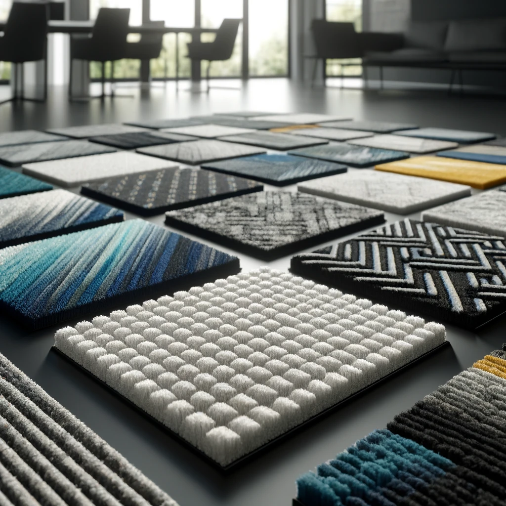 Types of Carpet Tiles 2 Polypropylene carpet tiles
